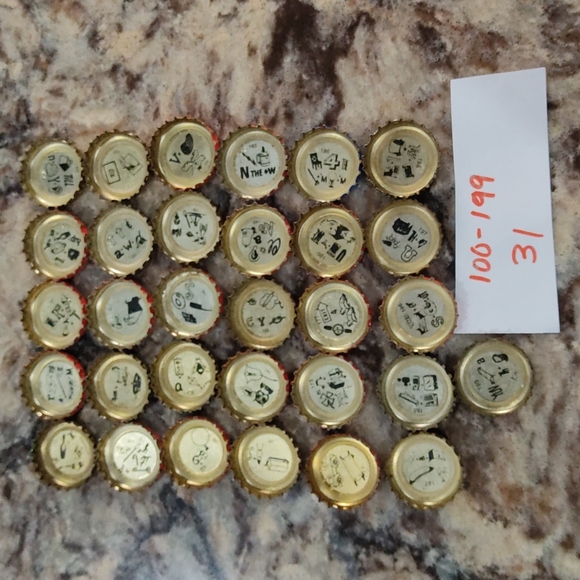 Lone Star Lonestar PUZZLE Bottle caps. Can customize orders - Picture 2 of 5